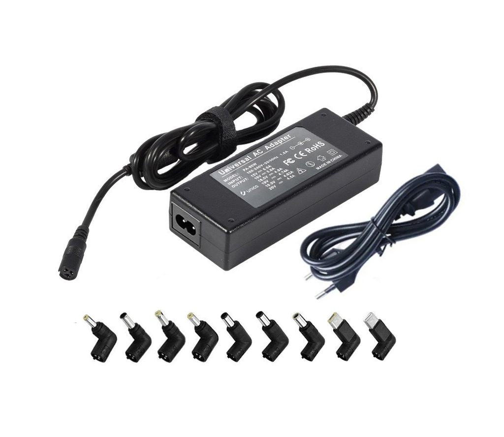Universal Power Adapter 90W, 1.5m - Black