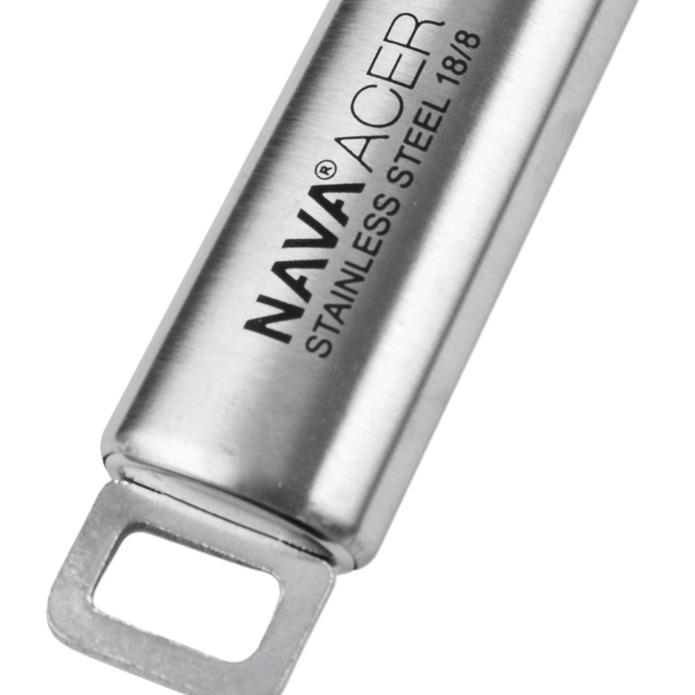 Universal bottle opener in matt stainless steel, dishwasher safe