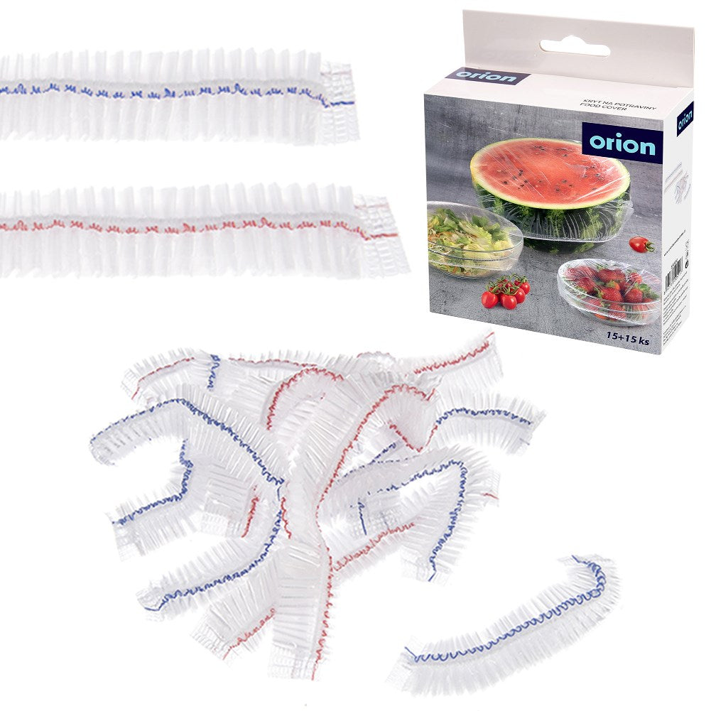 Universal food lids with elastic band 20/26 cm 30 pcs.