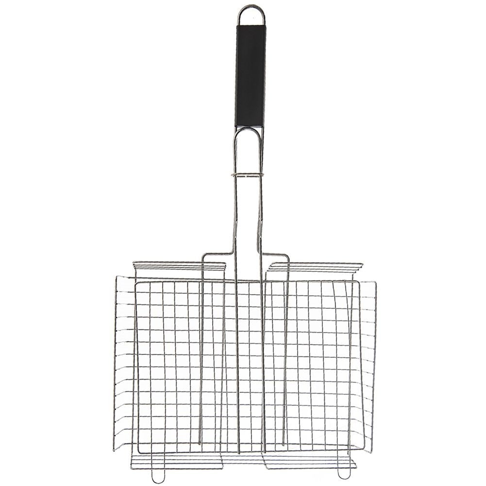 Universal grill grate with locking and non-stick coating