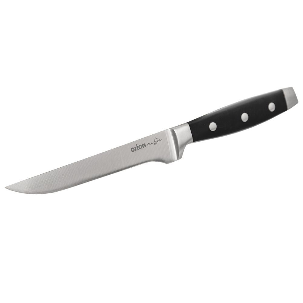 Universal kitchen knife in stainless steel with ABS handle