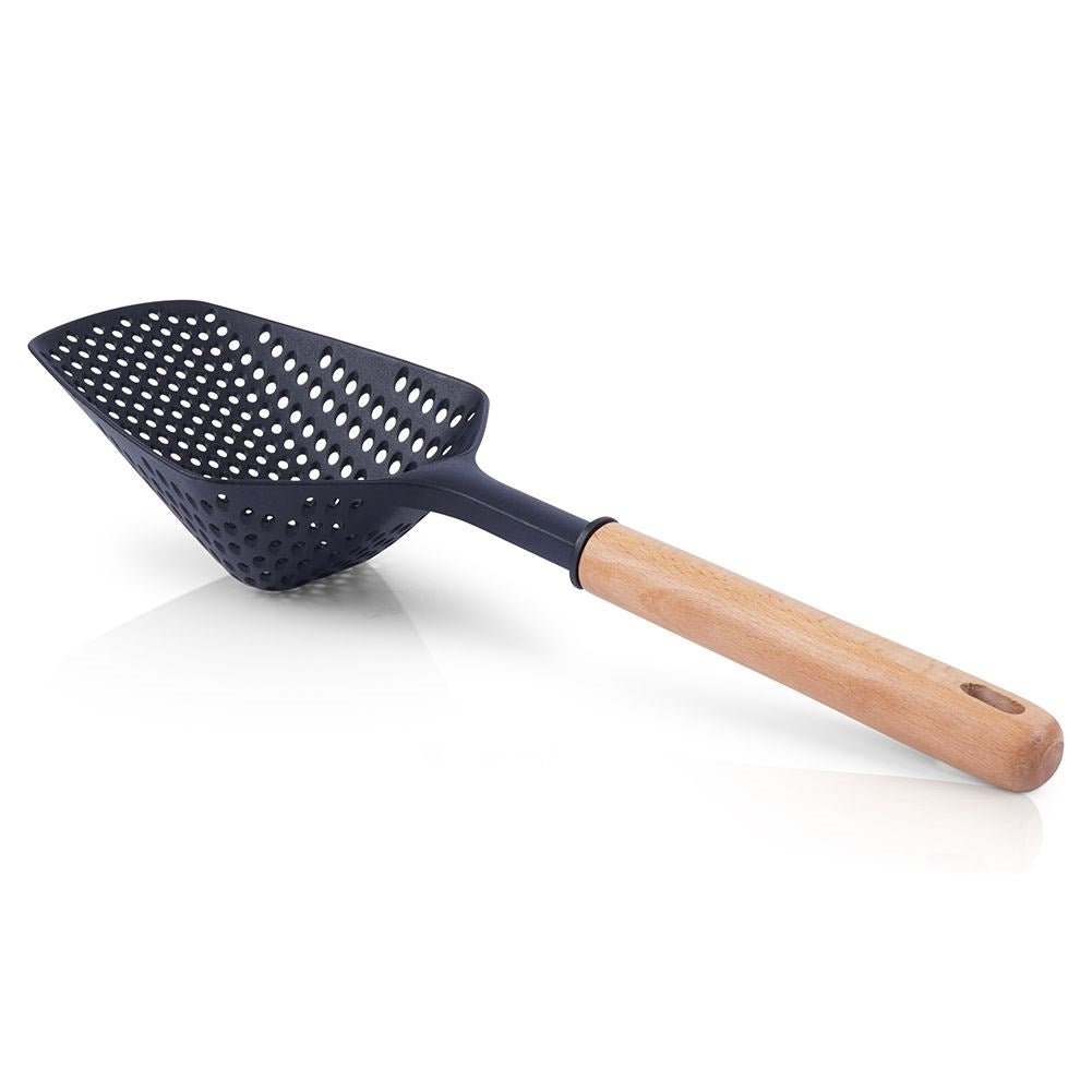 Universal kitchen spoon for pasta and dumplings, durable nylon