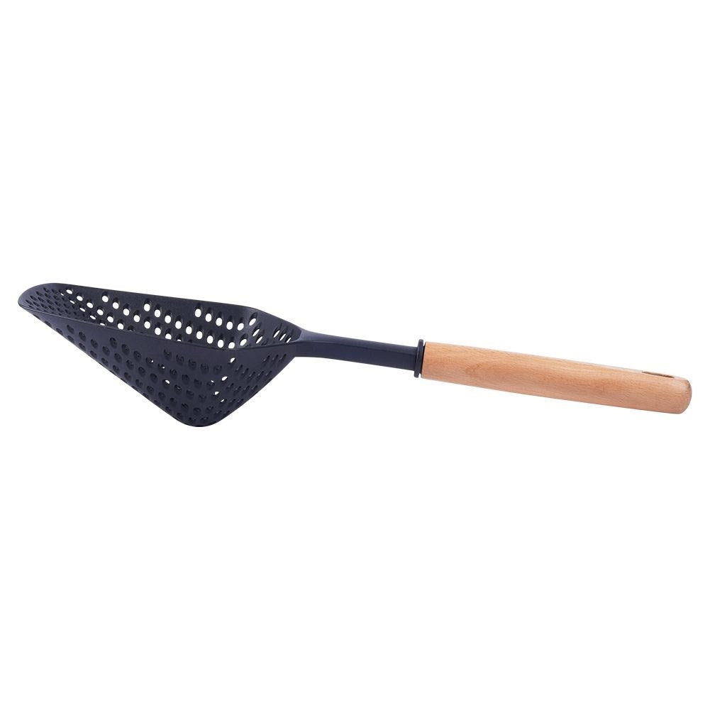 Universal kitchen spoon for pasta and dumplings, durable nylon