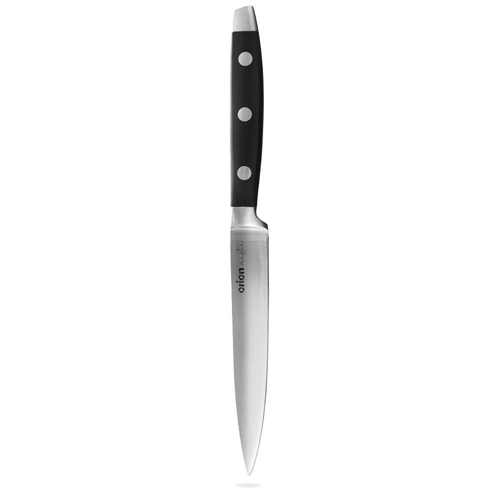Universal knife for the kitchen in stainless steel with ABS handle
