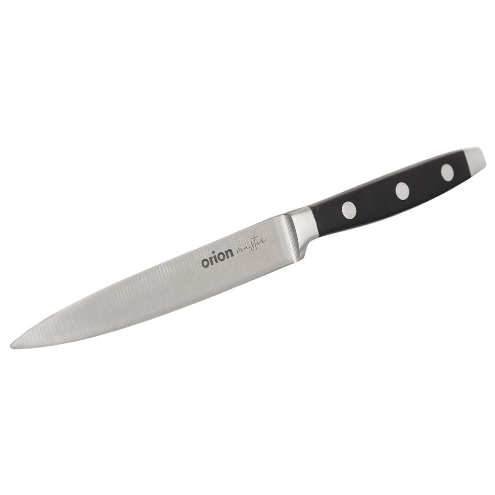 Universal knife for the kitchen in stainless steel with ABS handle