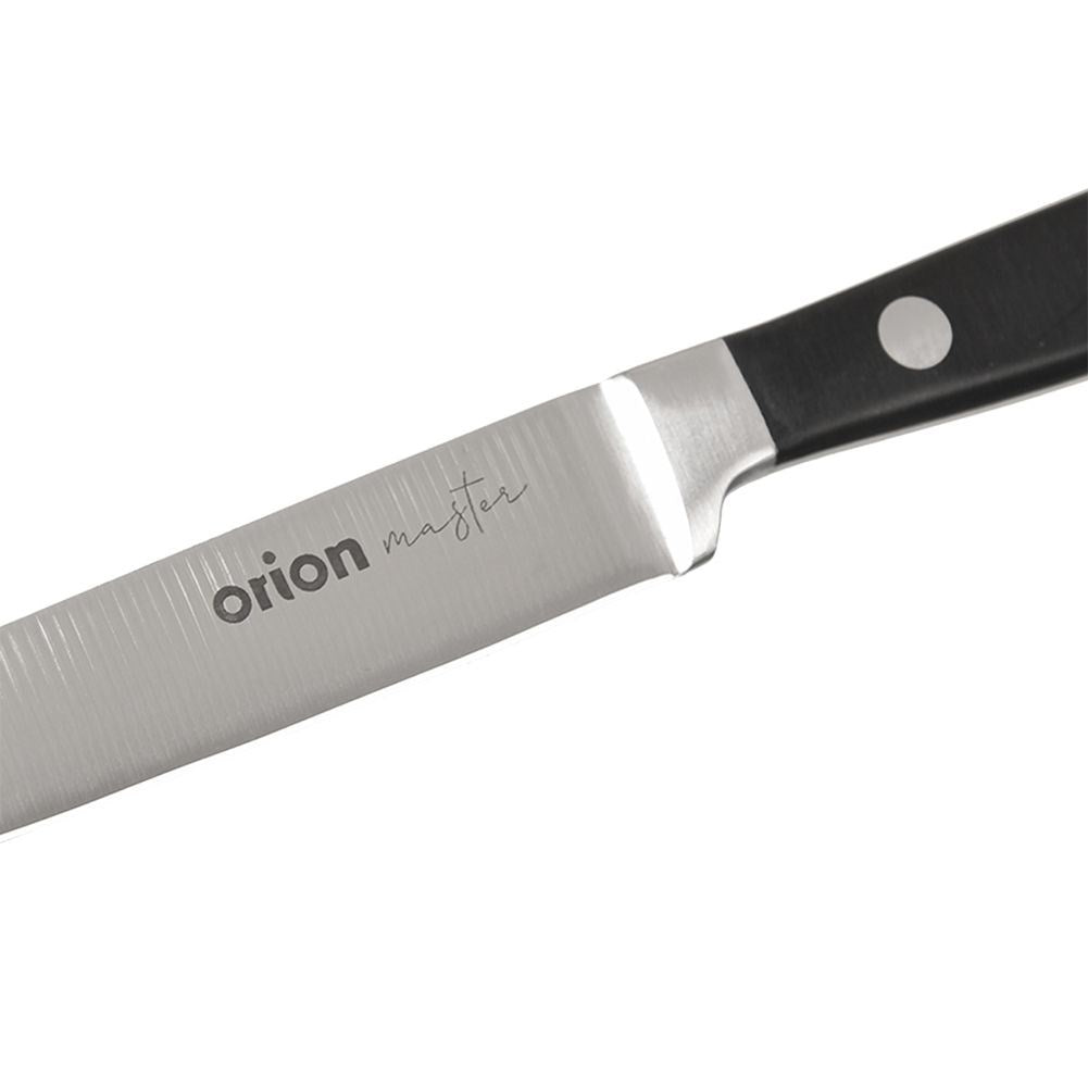 Universal knife for the kitchen in stainless steel with ABS handle