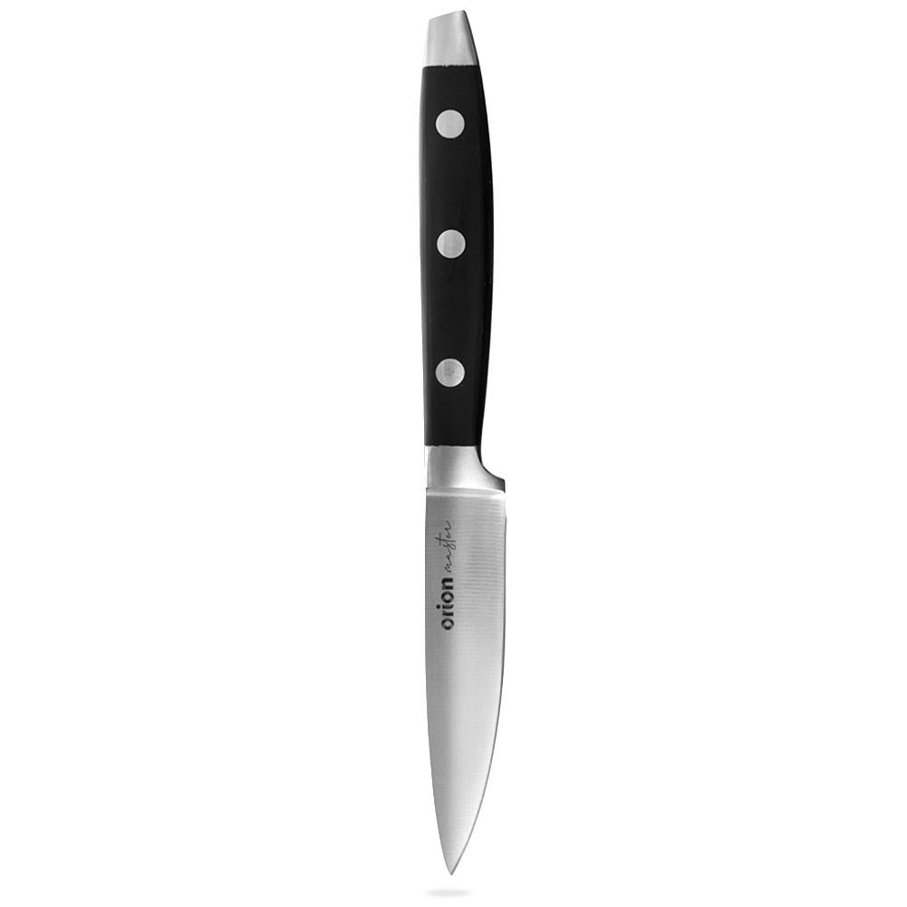 Universal knife in stainless steel with robust ABS handle