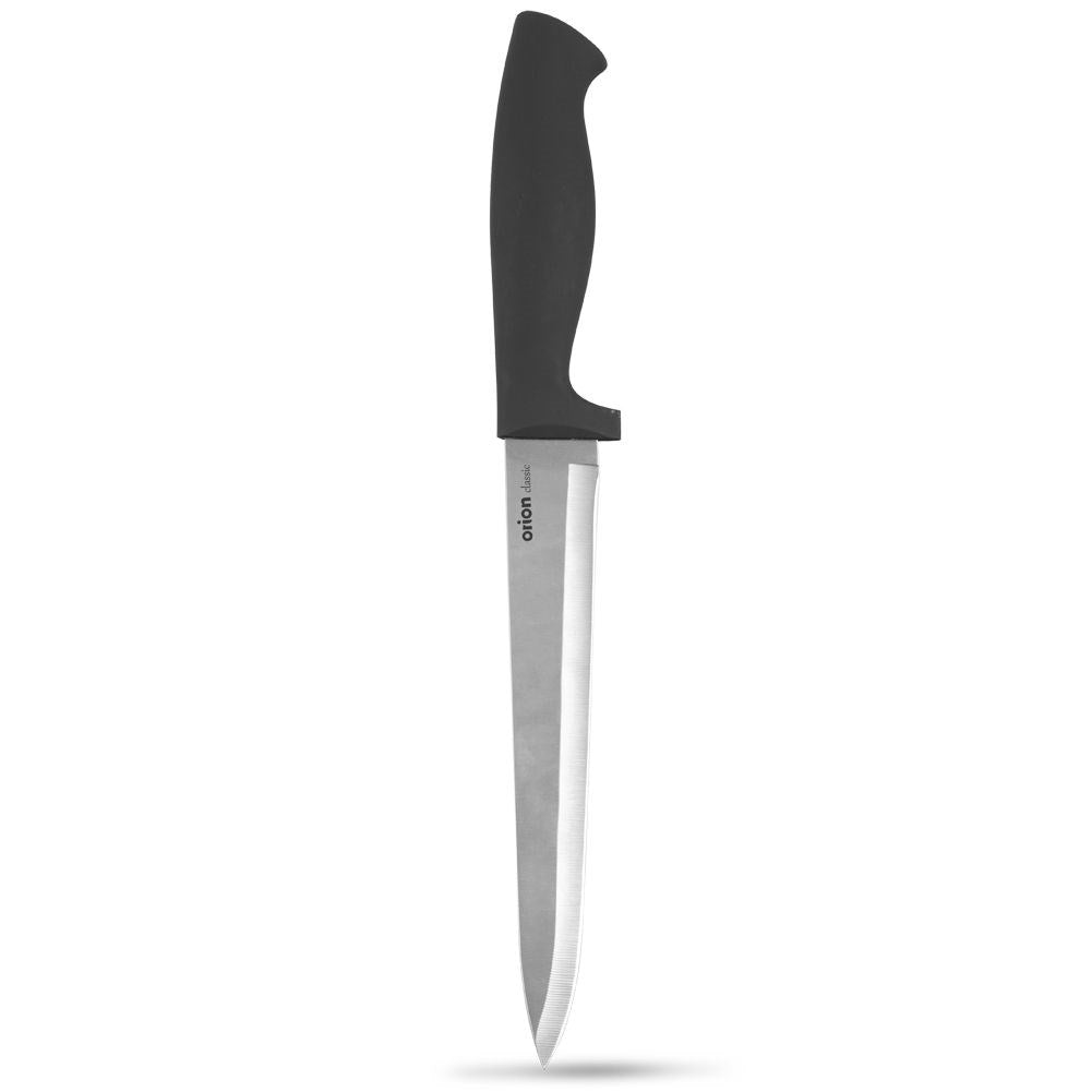 Universal knife with 17 cm blade and ergonomic handle