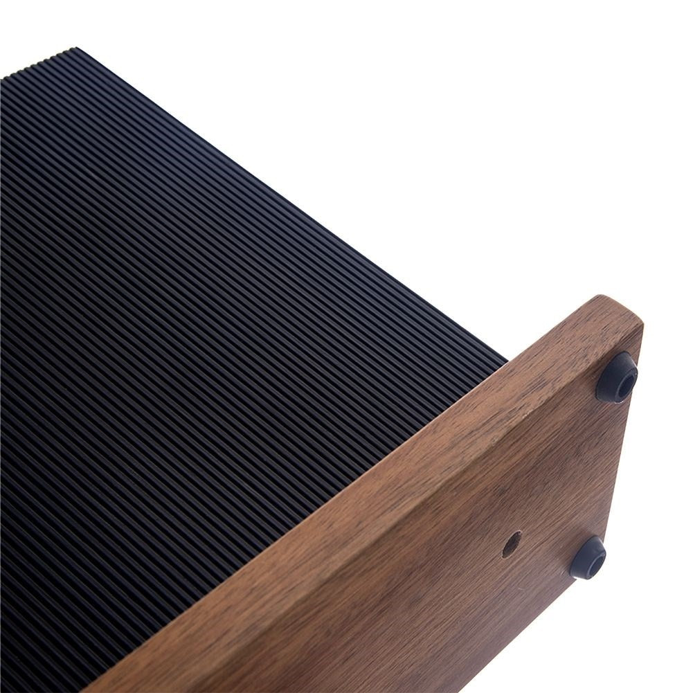 Universal magnetic knife holder in acacia wood for kitchen utensils