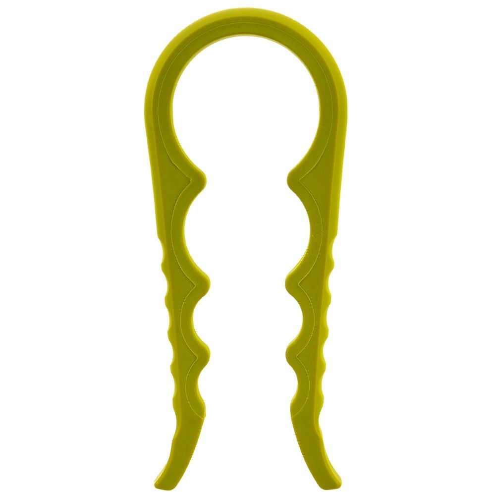 Universal opener for bottles and can lids in various sizes