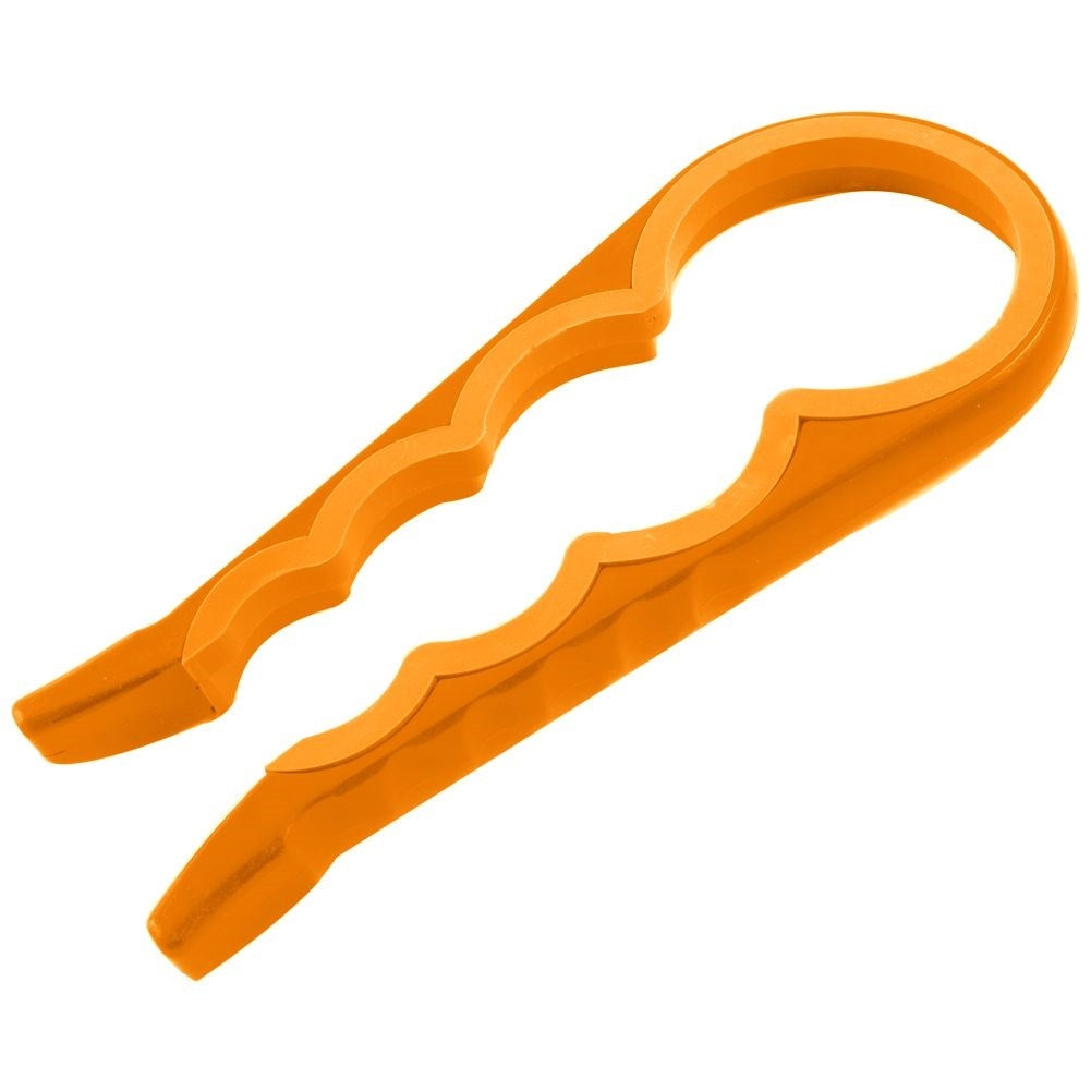 Universal opener for bottles and can lids in various sizes