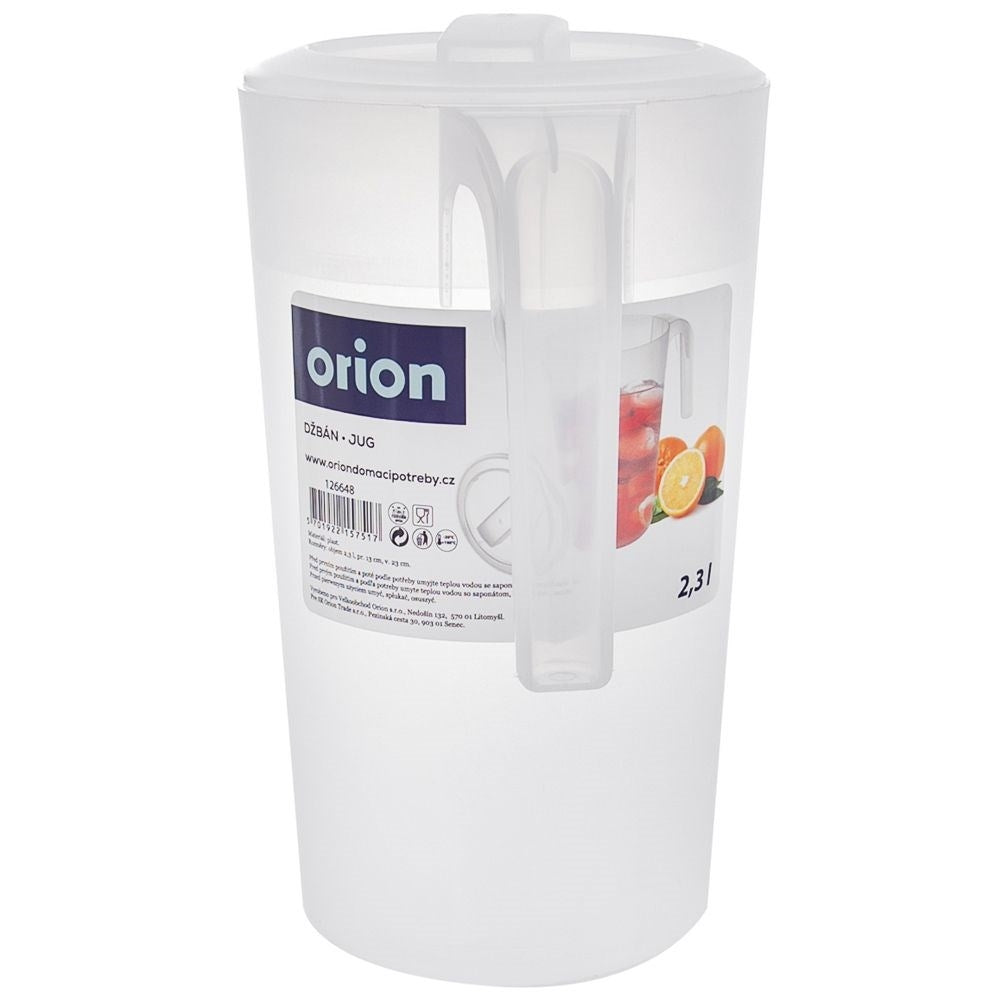 Universal pitcher 2.3L for water, juice, lemonade, iced tea