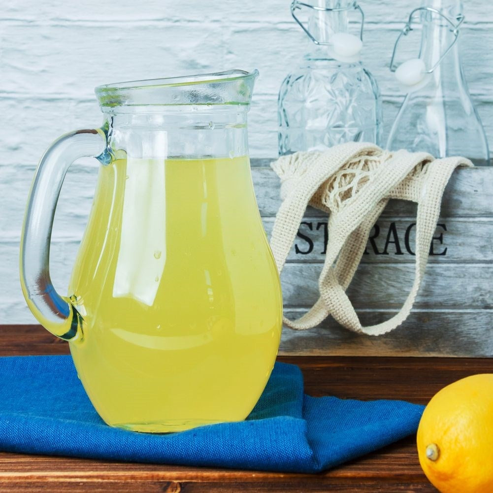 Universal pitcher for water, juice, lemonade, iced tea, compote
