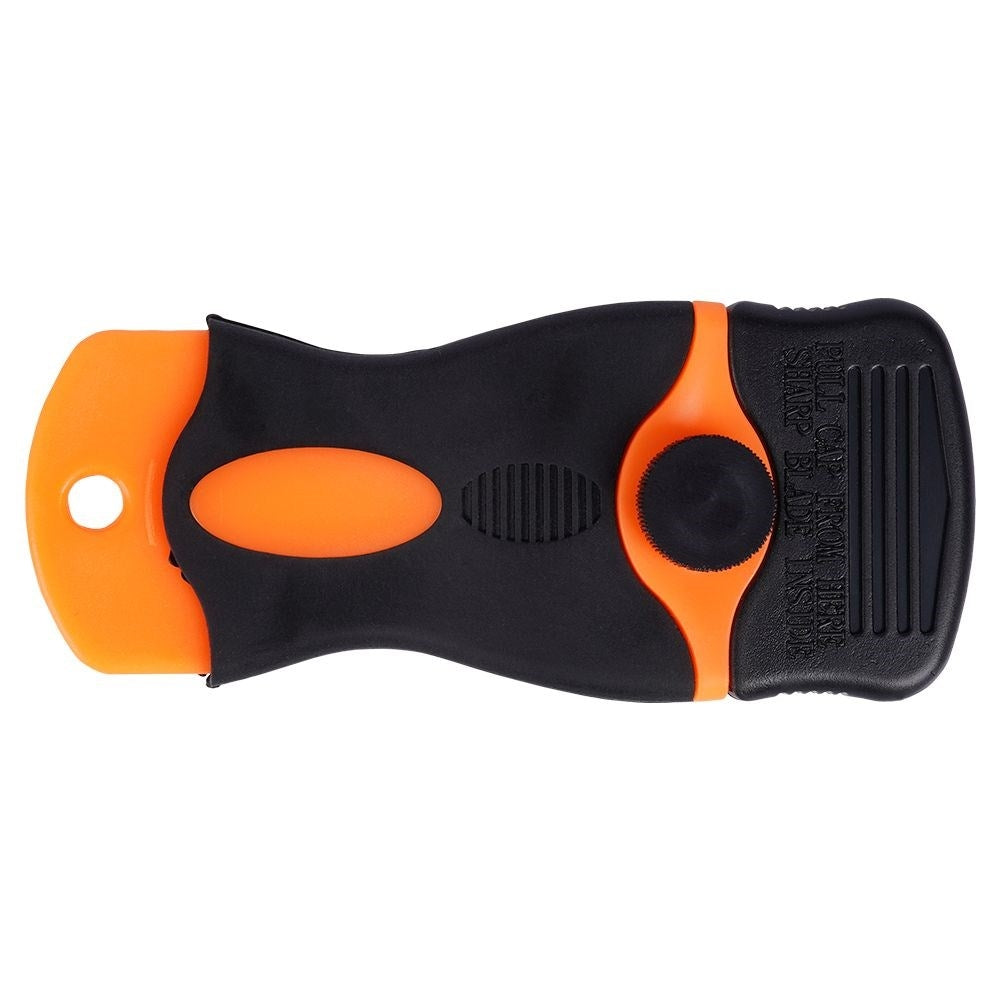 Universal scraper with 3 blades and blade guard for slab cleaning
