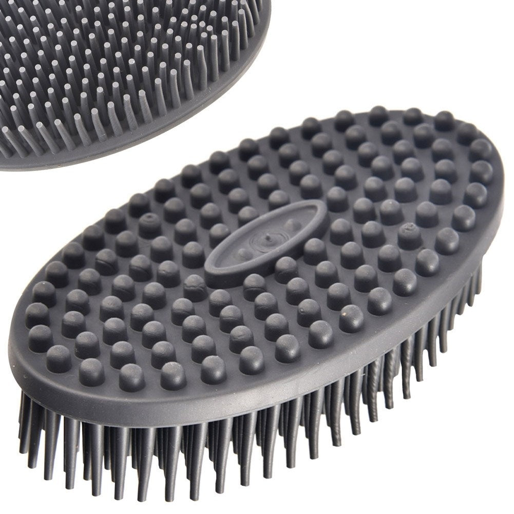 Universal silicone brush for kitchen, bathroom and massage