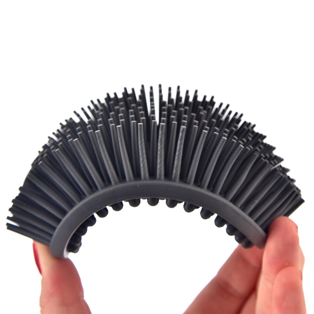 Universal silicone brush for kitchen, bathroom and massage