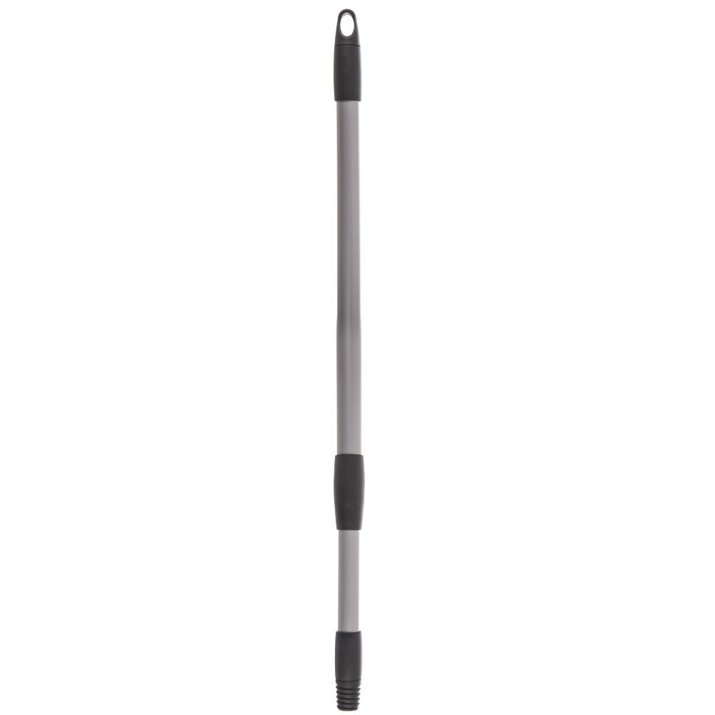 Universal telescopic handle for broom with suspension