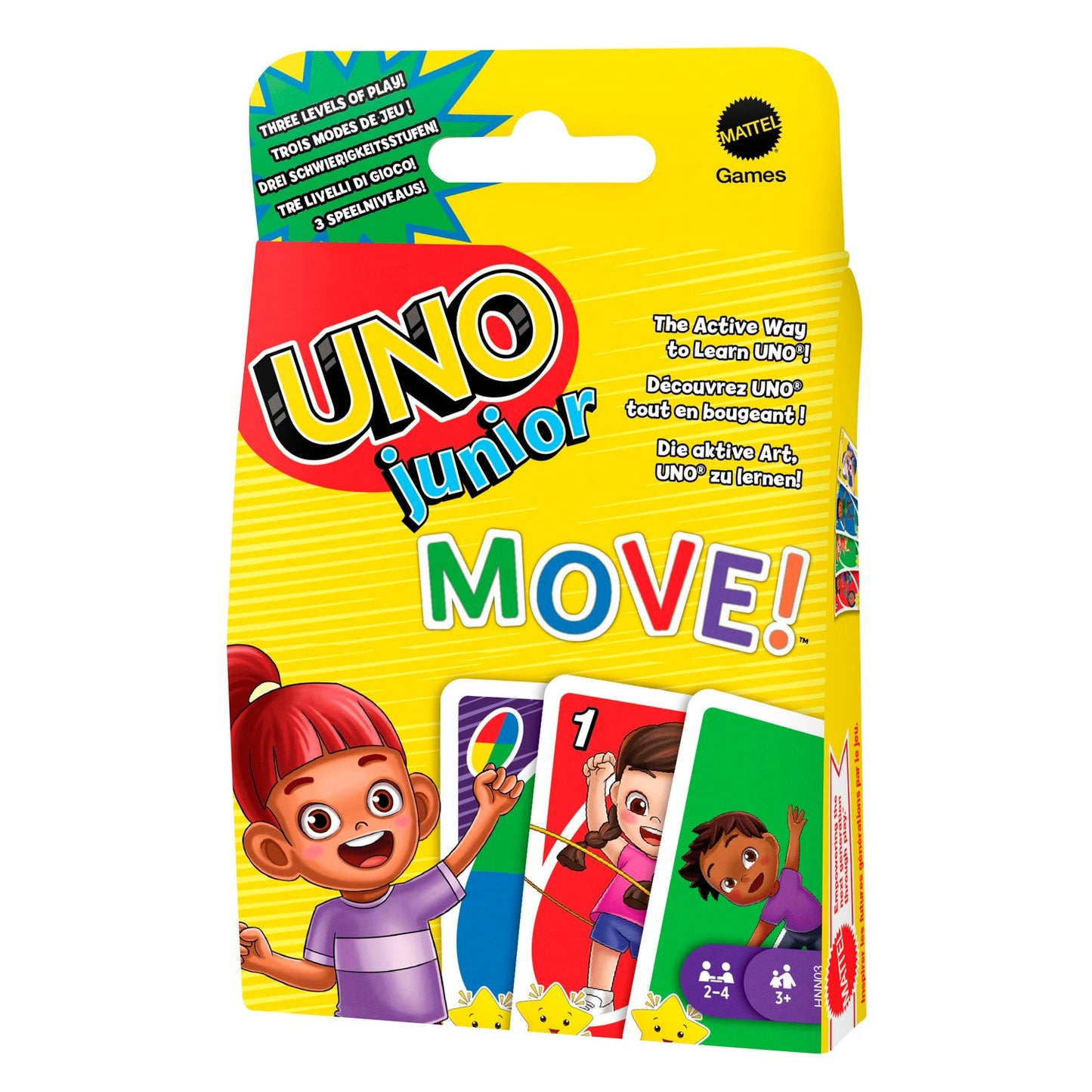 Uno Junior Move Card Game