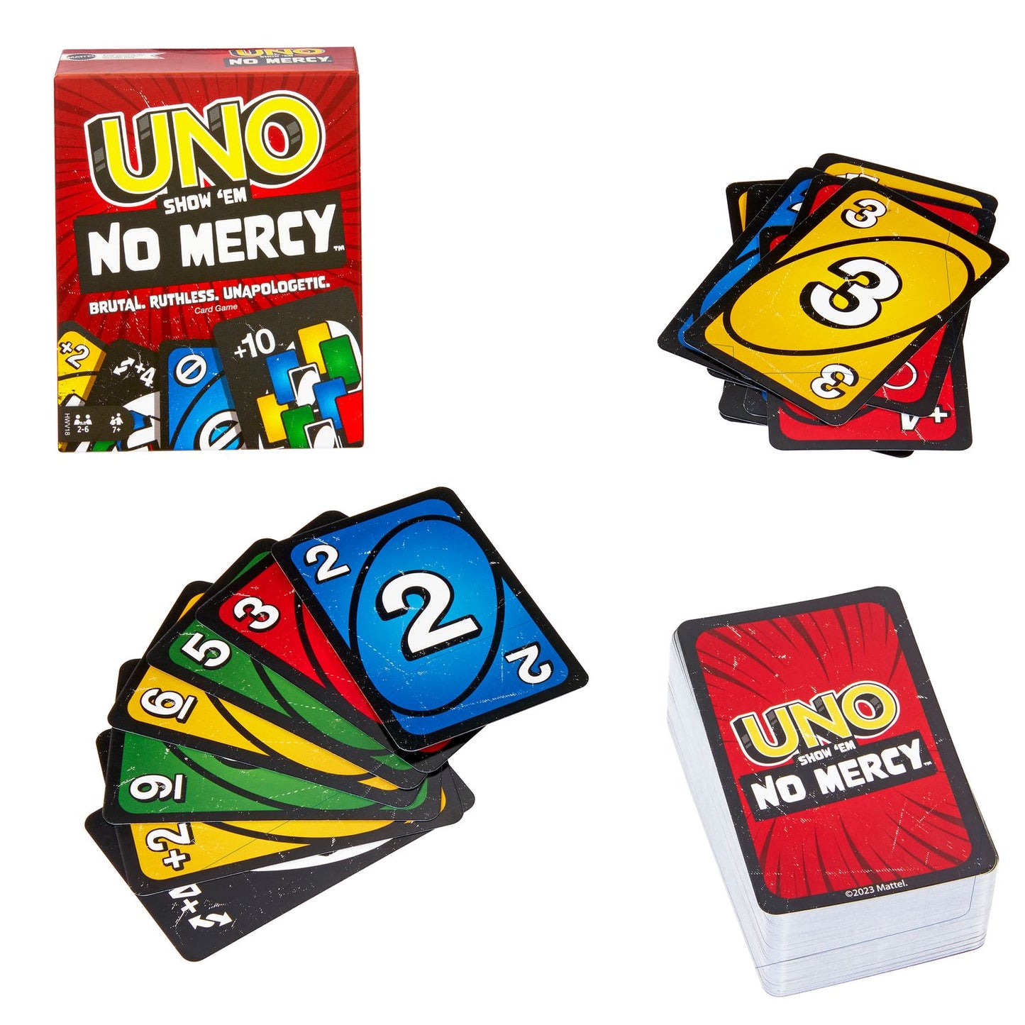 Uno No Mercy Card Game