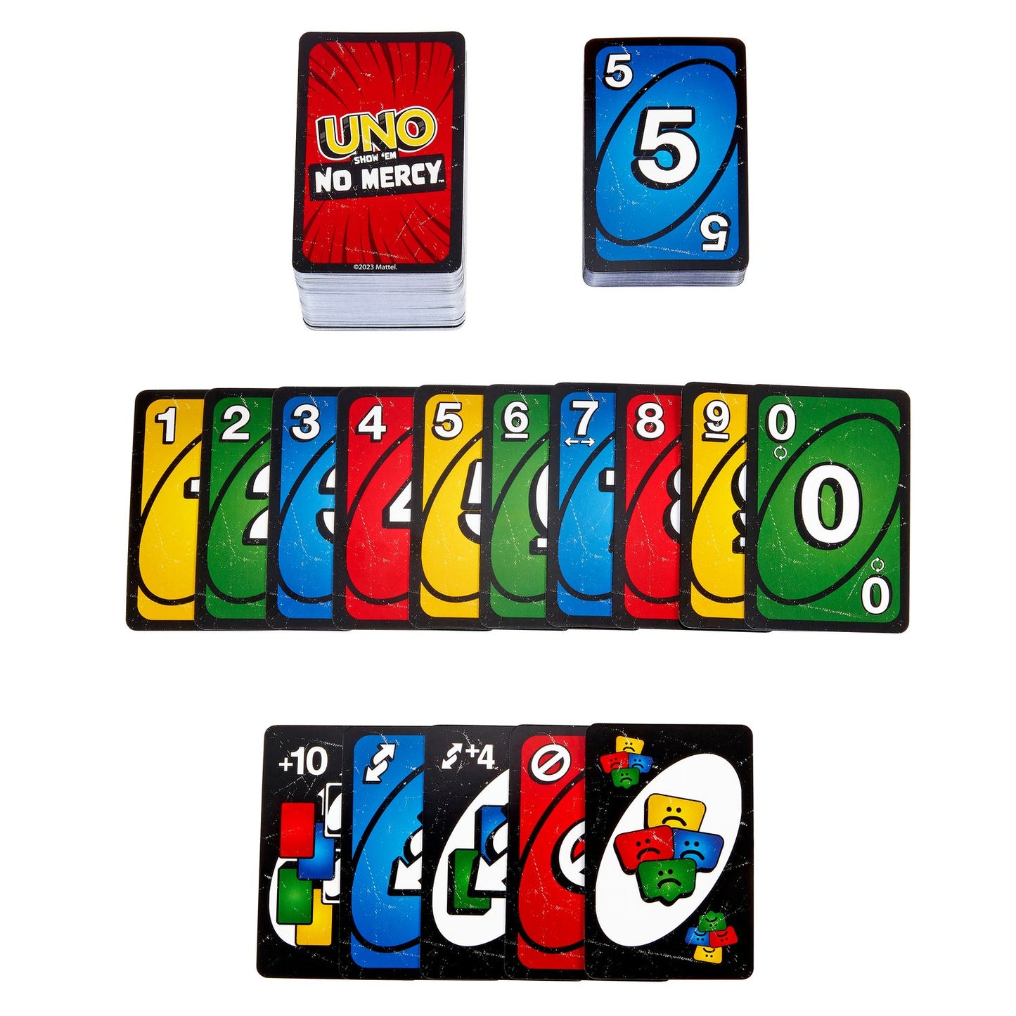Uno No Mercy Card Game
