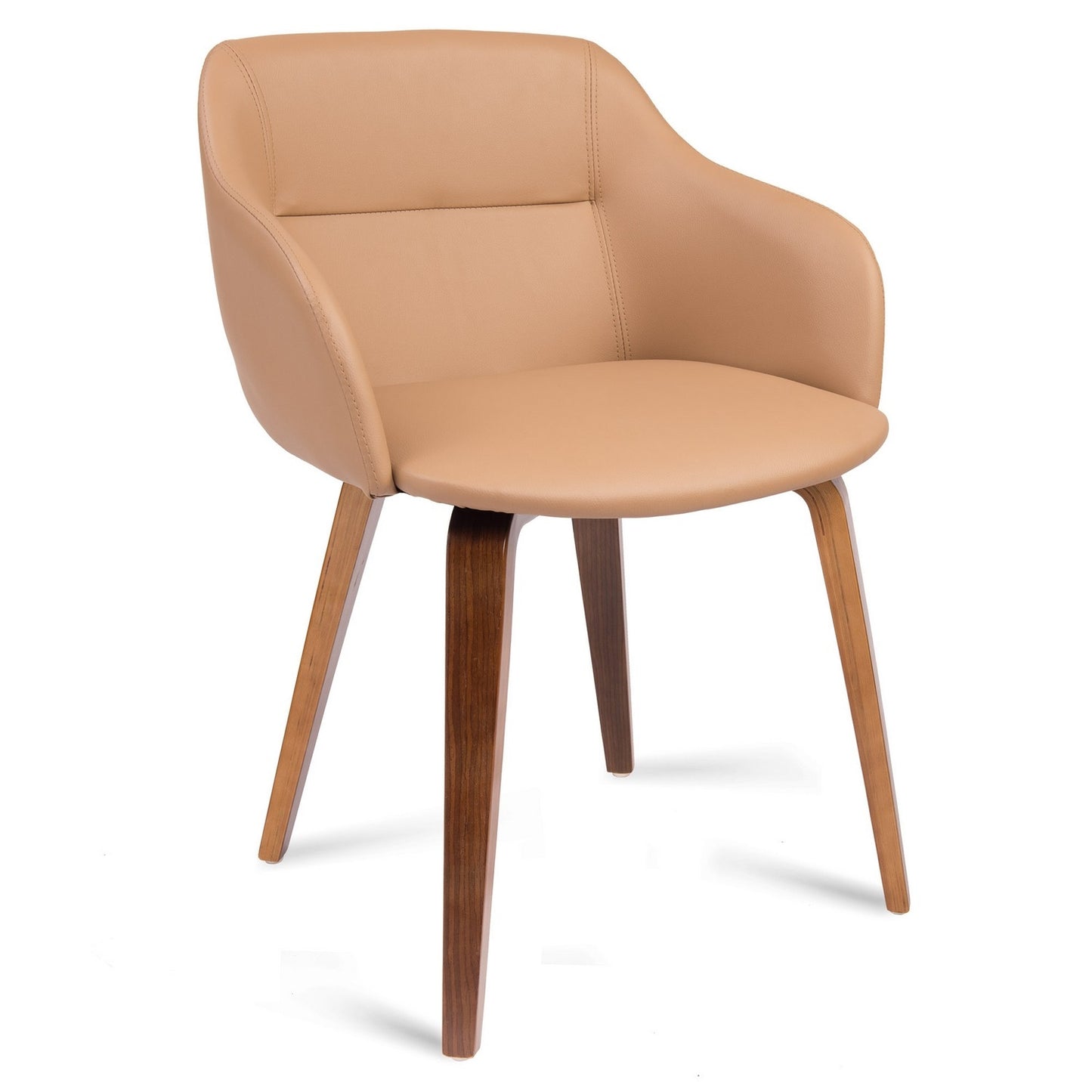 Upholstered chair Sofotel Severa light brown