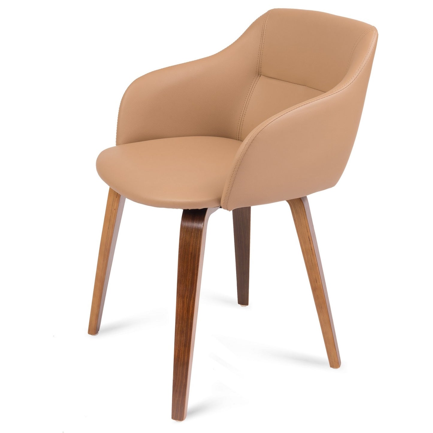 Upholstered chair Sofotel Severa light brown