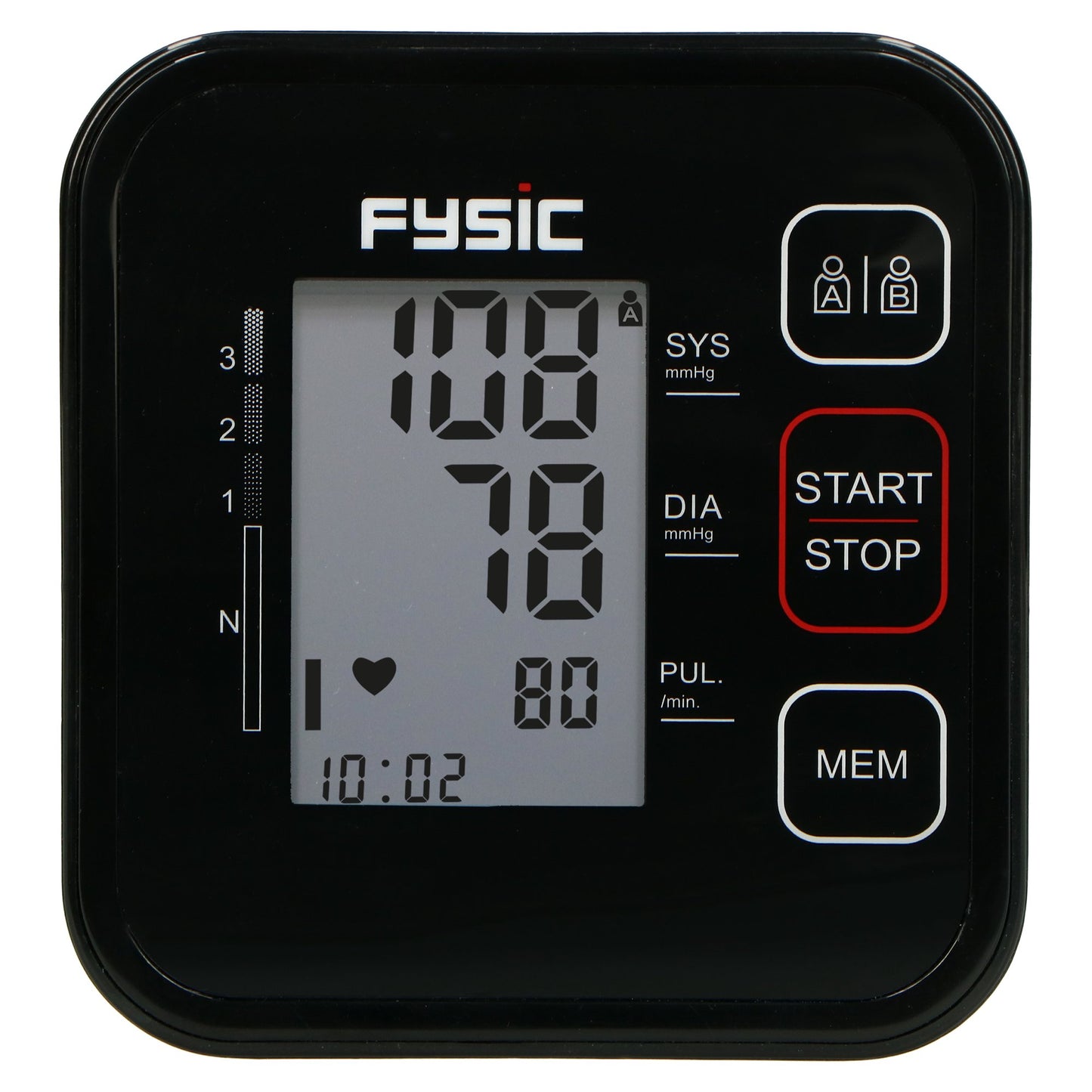 Upper Arm Blood Pressure Monitor, Fast & Accurate, 2 User Profiles