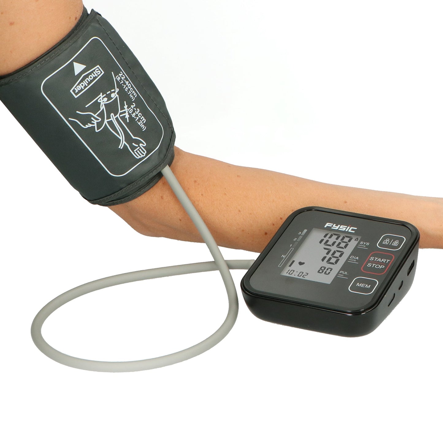 Upper Arm Blood Pressure Monitor, Fast & Accurate, 2 User Profiles