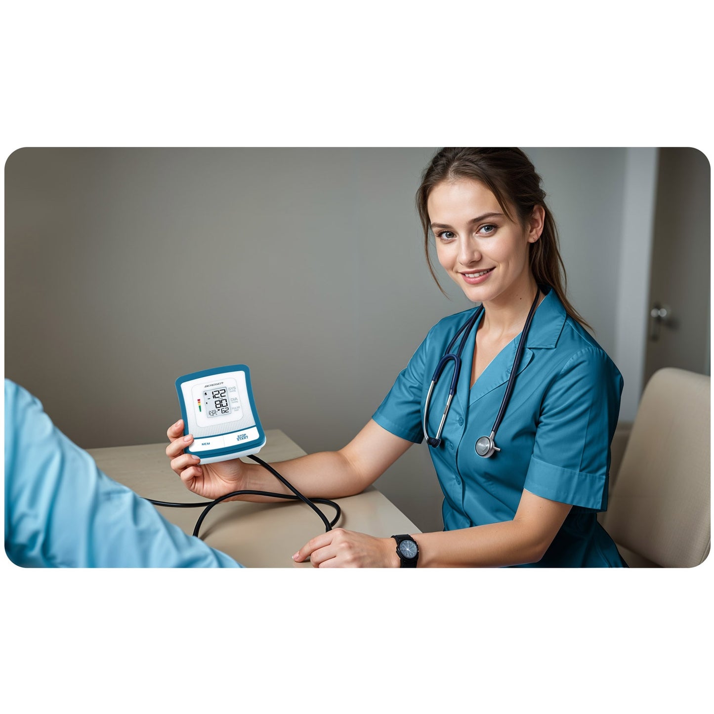 Upper arm blood pressure monitor BD-120 Berdsen