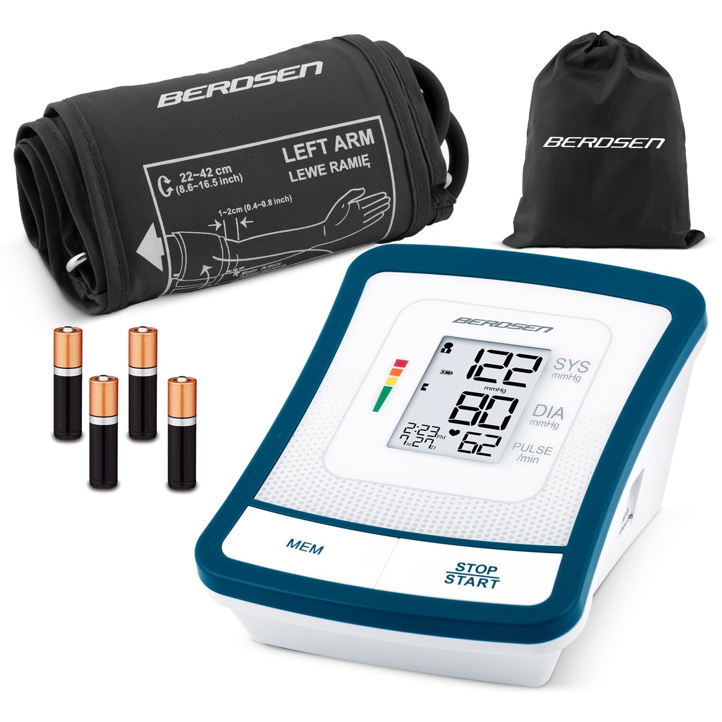Upper arm blood pressure monitor BD-120 Berdsen