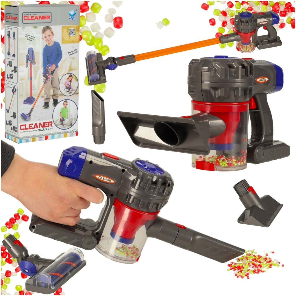 Upright hoover for children with suction function 2in1
