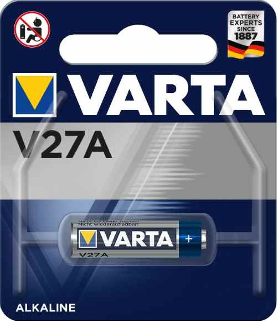 VARTA Alkaline Special Battery V27A / LR27, 12V