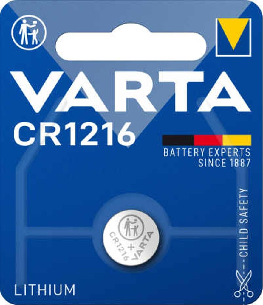 VARTA Lithium Coin button cell battery CR1216