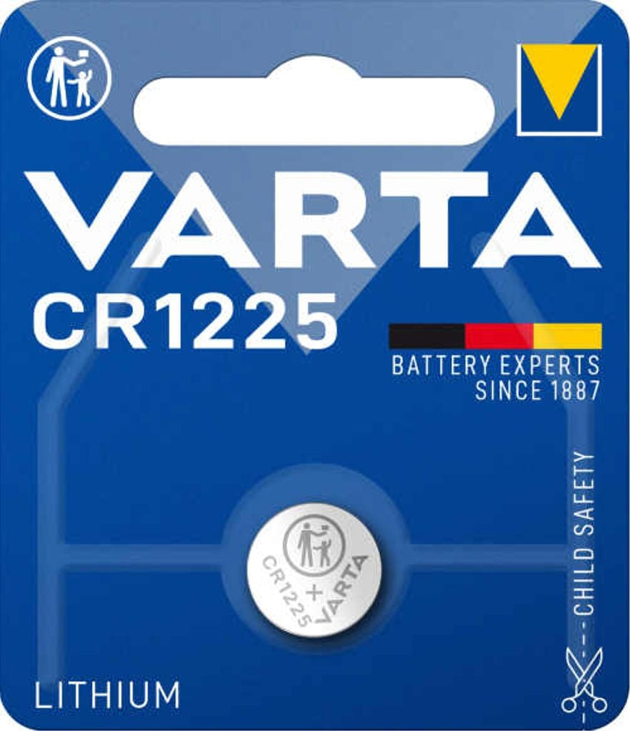 VARTA Lithium Coin button cell battery CR1225