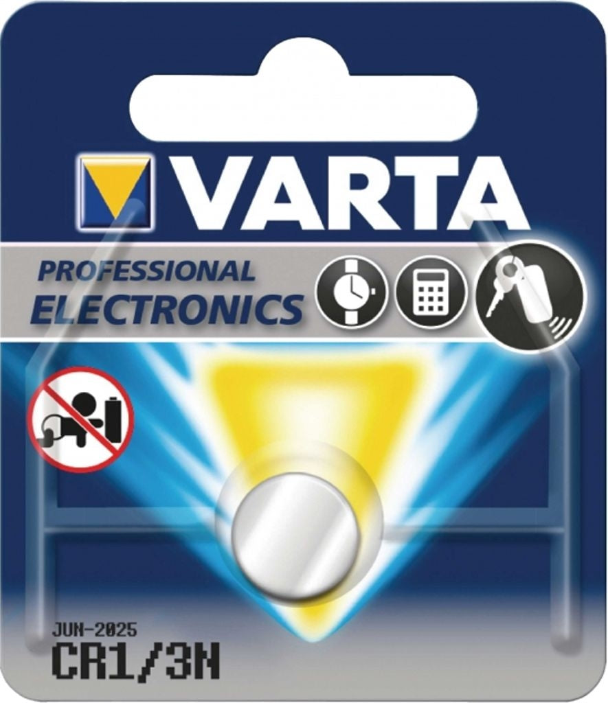 VARTA Lithium Coin button cell battery CR-1/3N, 3V