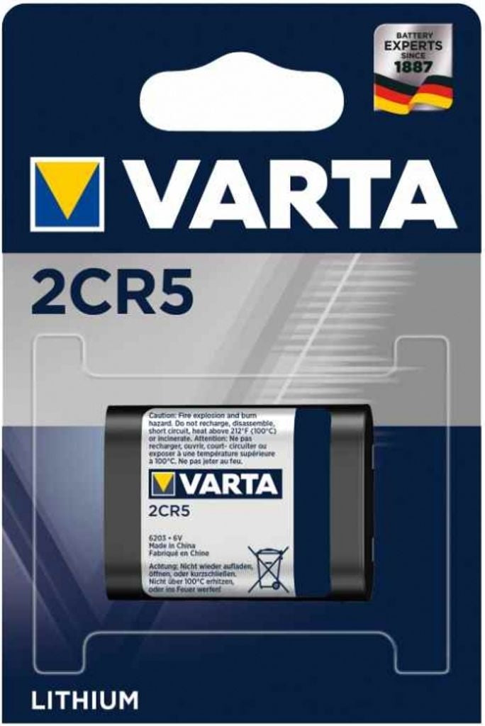 VARTA Lithium Cylindrical battery 2CR5