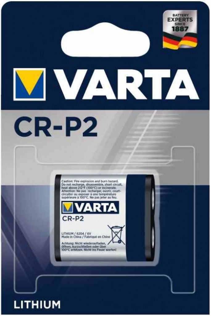 VARTA Lithium Cylindrical battery CR-P2