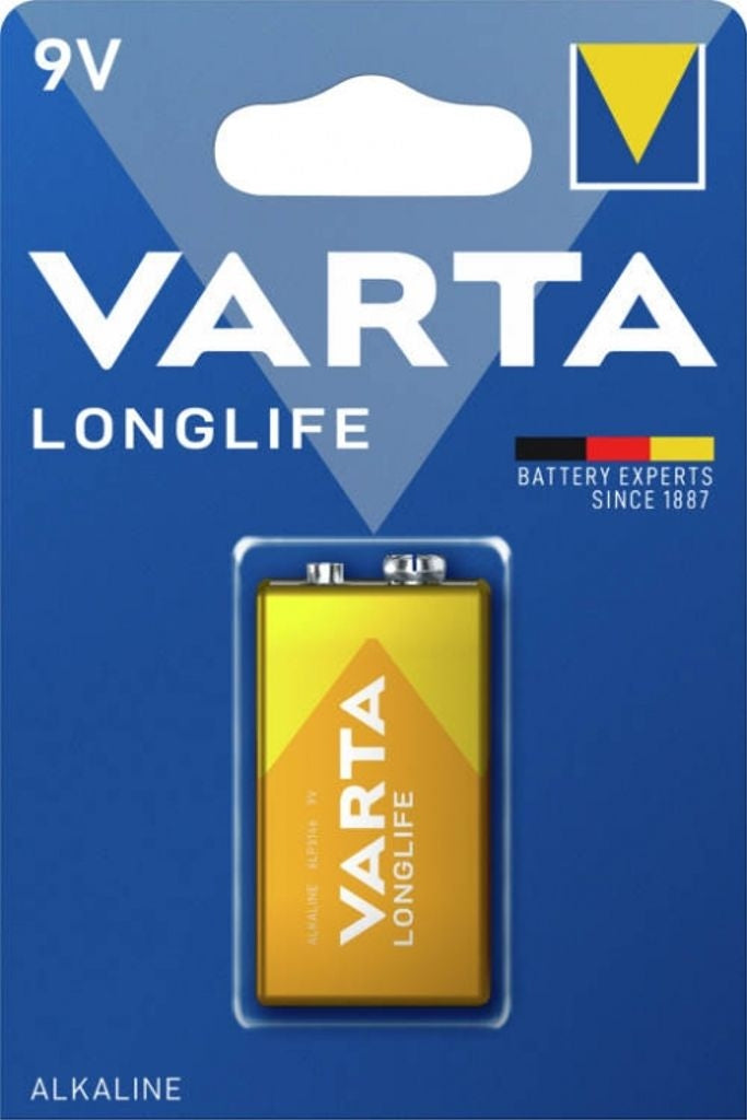 VARTA Longlife Alkaline 9V Battery
