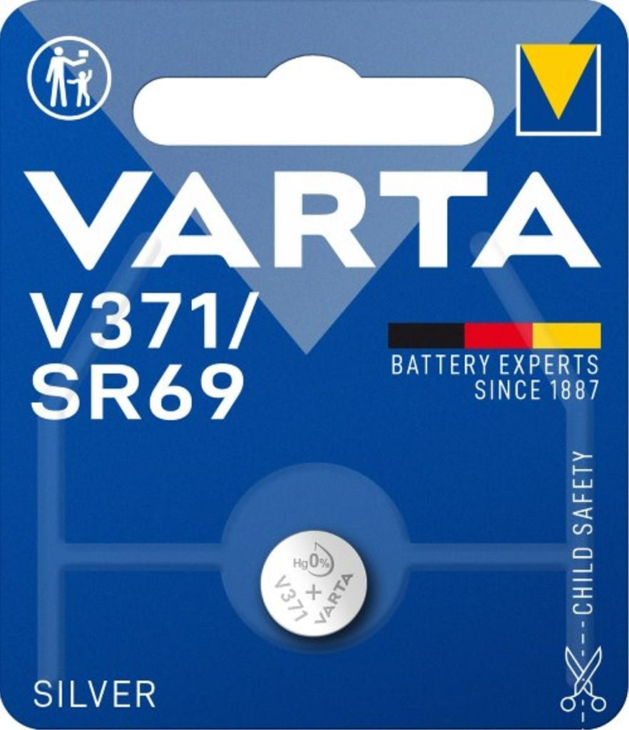 VARTA Silver Coin button cell battery V371 / SR69
