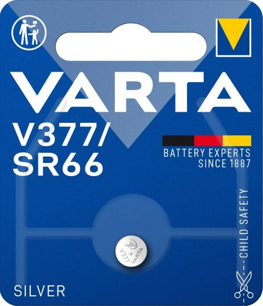 VARTA Silver Coin button cell battery V377 / SR66