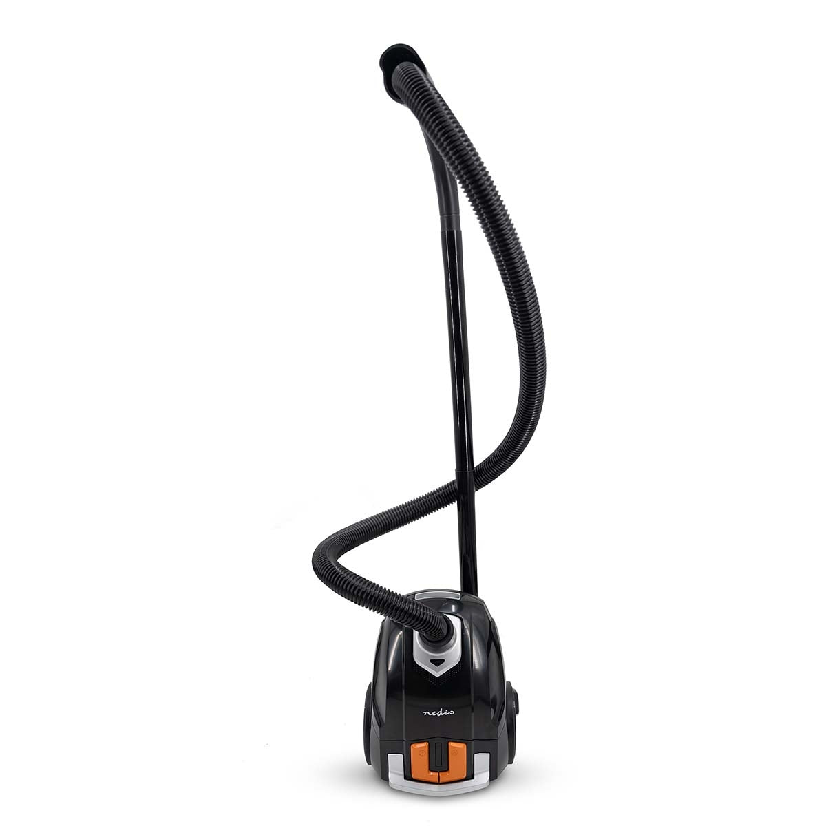 Vacuum Cleaner | With Bag | 700 W | Dust capacity: 2.0 l | Combi Brush | Action radius: 7.50 m | Hepa 12 | Black / Orange