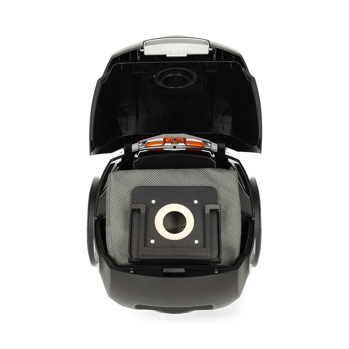 Vacuum Cleaner | With Bag | 700 W | Dust capacity: 2.0 l | Combi Brush | Action radius: 7.50 m | Hepa 12 | Black / Orange