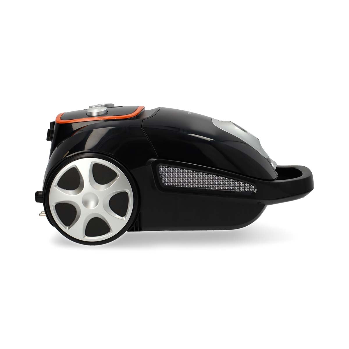 Vacuum Cleaner | With Bag | 700 W | Dust capacity: 3.0 l | Combi Brush | Action radius: 9.00 m | Vacuum cleaner suction control | Hepa 13 | Anthracite / Black / Orange