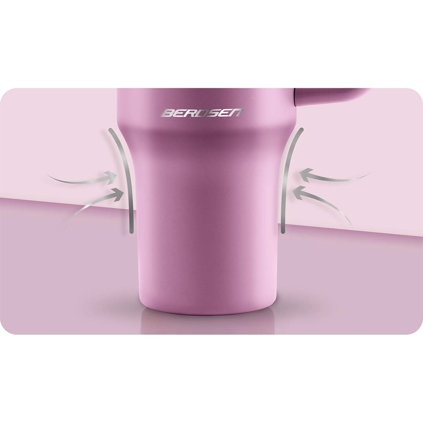 Vacuum Insulated Stainless Steel Tumbler with Straw, 1180 ml
