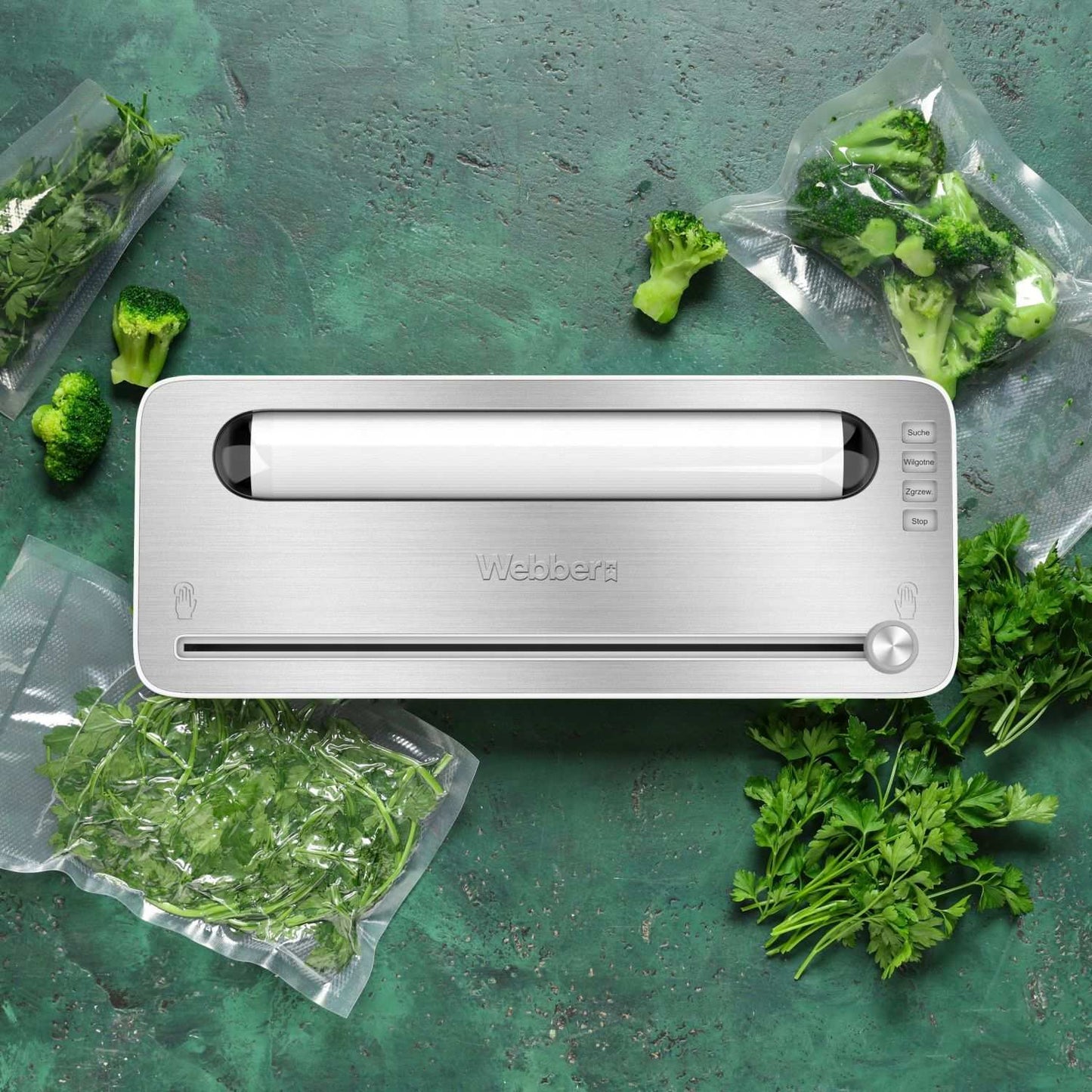 Vacuum Sealer 120W for Food, Includes Accessories