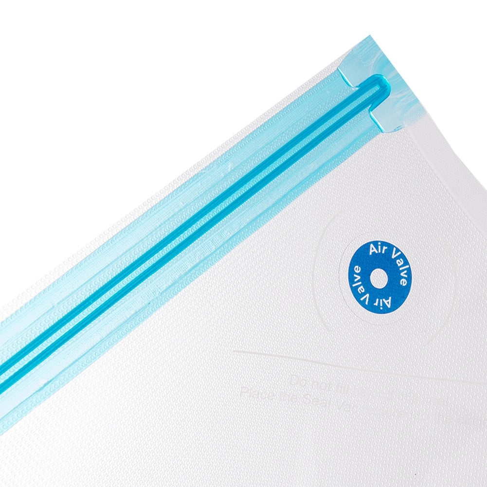 Vacuum Sealer Bags 22x21 cm, Set of 10, Reusable