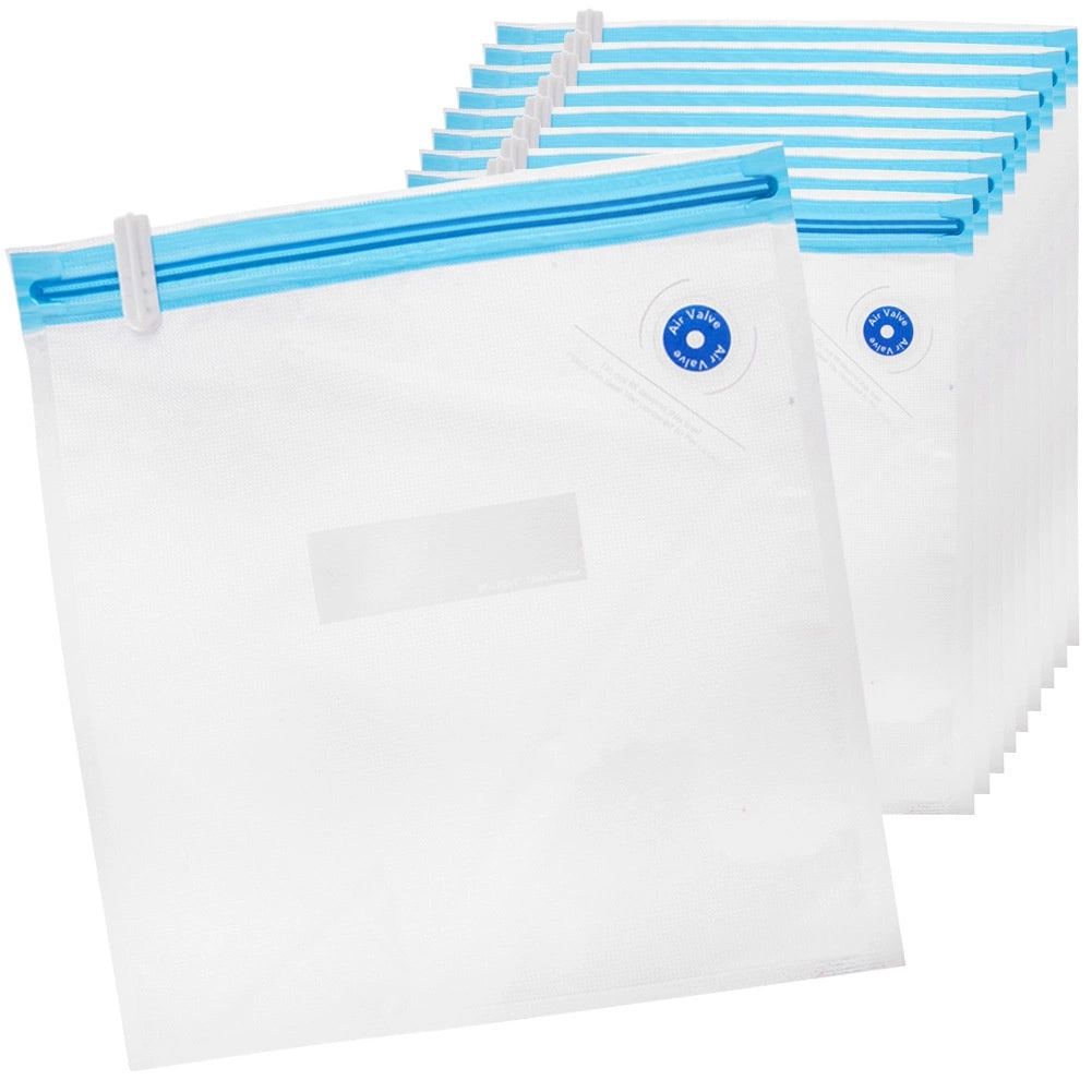 Vacuum Sealer Bags 26x28 cm, 10 Pack, Reusable