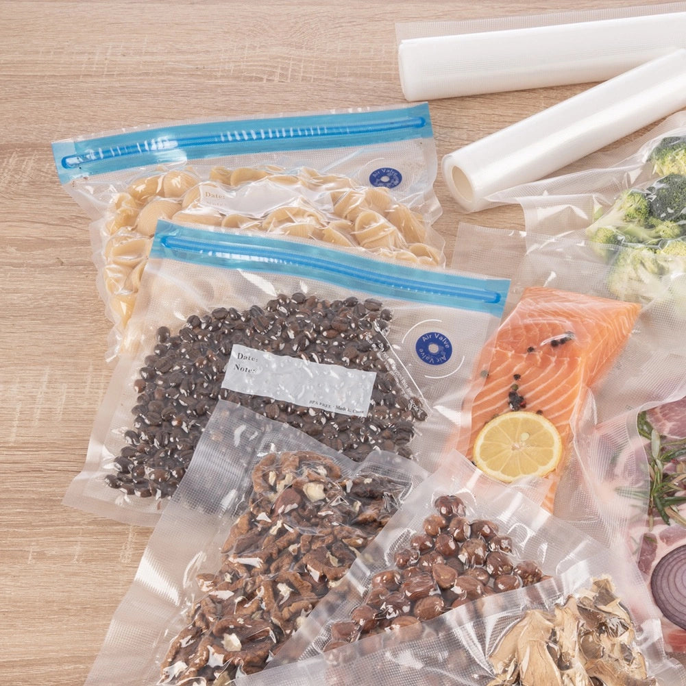 Vacuum Sealer Bags 26x28 cm, 10 Pack, Reusable