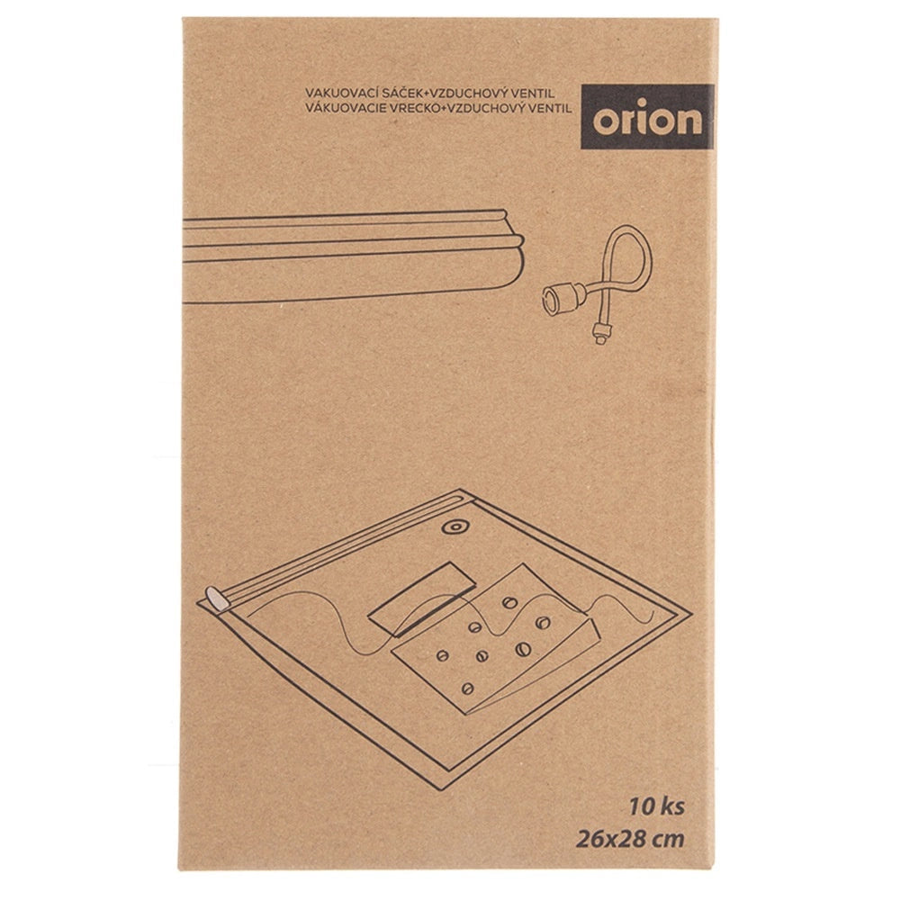 Vacuum Sealer Bags 26x28 cm, 10 Pack, Reusable