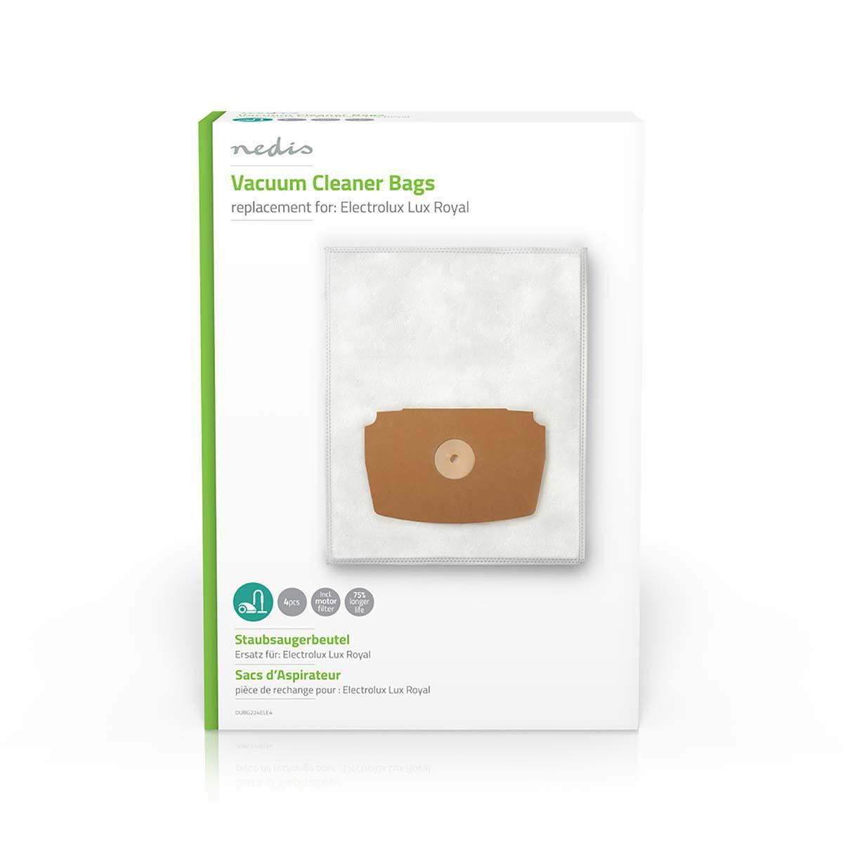 Vacuum bag | 4 pcs. | Synthetic | Most sold for: Electrolux | White